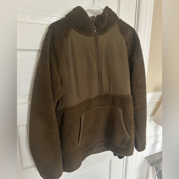 Girlfriend Collective Everyone Half-Zip Fleece - Picture 4 of 9